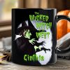 Vintage Wicked Witch of the West Personalized Mug, Wizard of Oz Halloween Gift with Custom Name