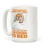Violets Are Blue, Roses Are Red, Leave Me Alone, I'm Going To Bed Coffee Mug