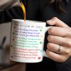 Walk Alongside Me, Daddy And Hold My Little Hand - Personalized Custom Coffee Mug - DAD243_MG