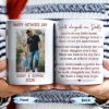 Walk Alongside Me, Daddy Heart Mug - Personalized Custom Coffee Mug - DAD217_MG