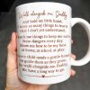 Walk Alongside Me, Daddy Heart Mug - Personalized Custom Coffee Mug - DAD217_MG