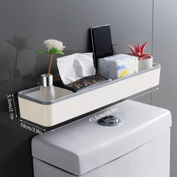 Wall Hanging Toilet Cabinet Rack
