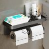 Wall-Mounted Aluminum Alloy Tissue Holder
