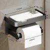 Wall-Mounted Aluminum Alloy Tissue Holder