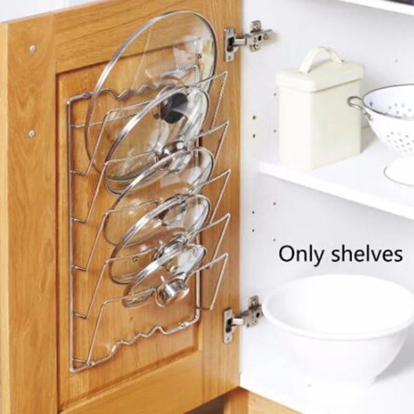 Wall Or Cabinet Door Pot Lid Mount