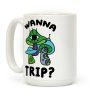 Wanna Trip? (Alien Mushrooms) Coffee Mug