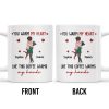 Warm My Heart Coffee Warms My Hands Mug - Personalized Custom Coffee Mug - CPL281_MG