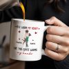 Warm My Heart Coffee Warms My Hands Mug - Personalized Custom Coffee Mug - CPL281_MG