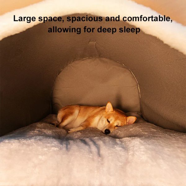 Warm Winter Dog Kennel Mat