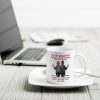 Watching My Daughter Being a Mom Personalized Mug, Heartfelt 2025 Gift For Daughter