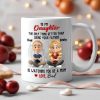 Watching You Be a Mom - Emotional Gift for Daughter - Custom Ceramic Mug for a Special Father-Daughter Connection