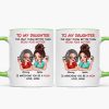 Watching You Be A Mom - Personalized Mug - Heartfelt Gift For Daughter