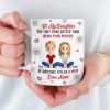 Watching You Be A Mom Is My Greatest Joy - Family Personalized Custom 3D Inflated Effect Printed Mug - Gift For Mom, Daughter