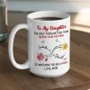 Watching You Be A Mom My Daughter - Personalized Ceramic Mug - Gift For Mom, Mother | HN02