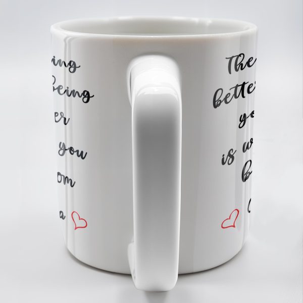 Watching You Being A Mom Heartfelt Quote Mug - Personalized Custom Coffee Mug - MOM035_MG