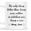 Watching You Being A Mom Heartfelt Quote Mug - Personalized Custom Coffee Mug - MOM035_MG