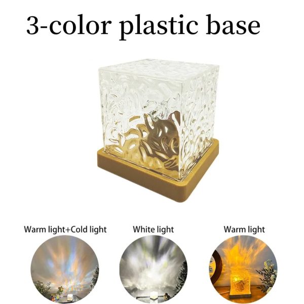 Water Ripple Crystal Lamp