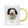 Watercolor Pet Portrait Using Photo Personalized Mug, Unique Gift For Pet Owners, Thoughtful Pet Memorial Gift
