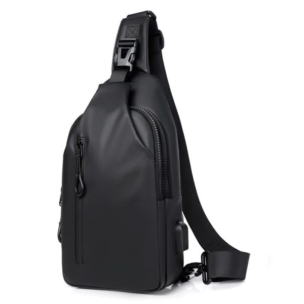 Waterproof Chest Bag With Usb Charging Interface