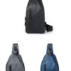 Waterproof Chest Bag With Usb Charging Interface