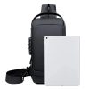 Waterproof Chest Bag With Usb Charging Interface