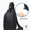Waterproof Chest Bag With Usb Charging Interface