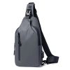 Waterproof Chest Bag With Usb Charging Interface
