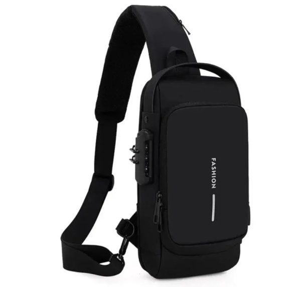 Waterproof Chest Bag With Usb Charging Interface