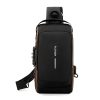 Waterproof Chest Bag With Usb Charging Interface