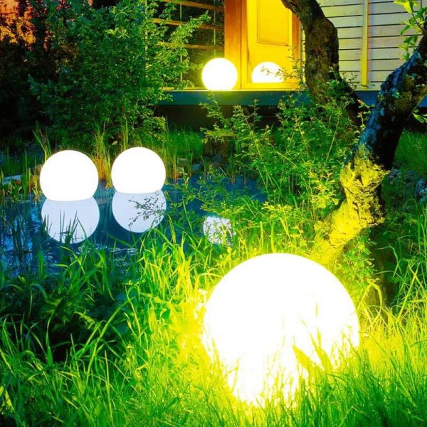 Waterproof Garden Ball Led Lights For Outdoor