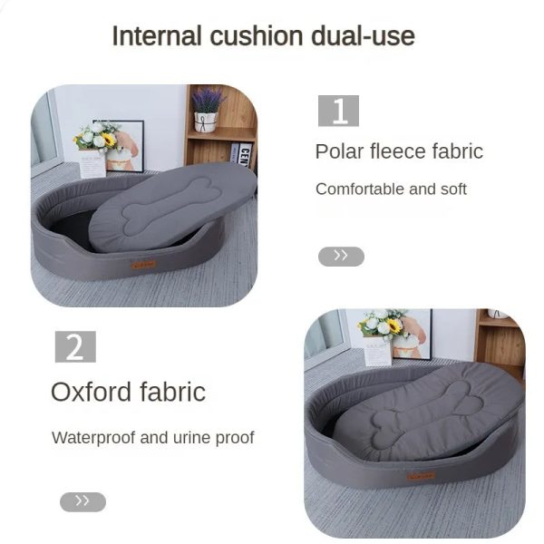 Waterproof Oxford Cloth Sofa Bed for Dogs