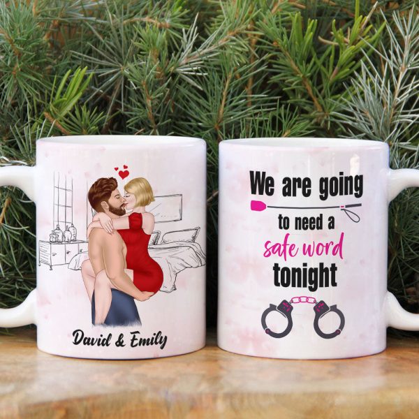 We Are Going To Need A Safe Word Tonight - Personalized Couple Mug - Gift For Couple