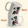We Are Your Cats/Dogs - Personalized Mug