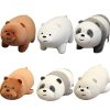 We Bare Bears Plush Toys Grizzly Panda Ice Bear Doll