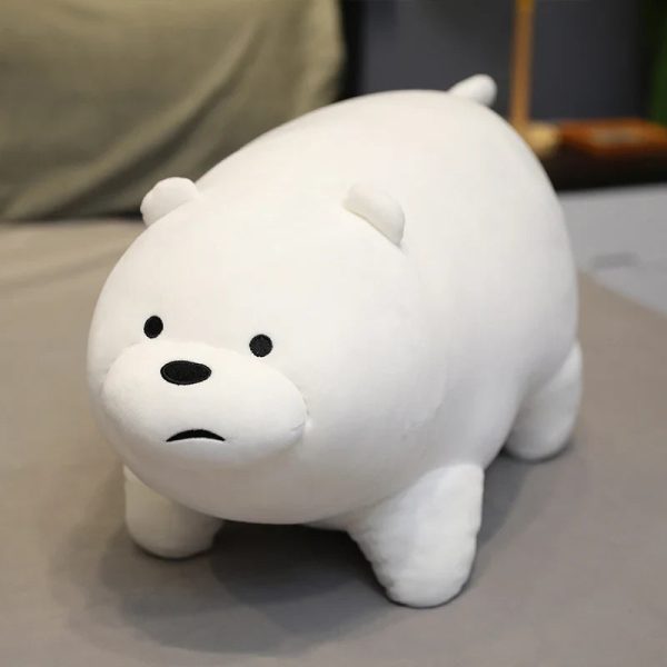 We Bare Bears Plush Toys Grizzly Panda Ice Bear Doll