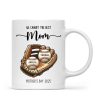 We Caught The Best Mom Baseball, Softball Personalized Mug, Custom Kid's Name, Mother's Day, Gift For Wife, Gift For Mom