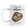 We Caught The Best Mom Baseball, Softball Personalized Mug, Custom Kid's Name, Mother's Day, Gift For Wife, Gift For Mom