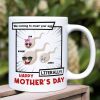 We Coming To Meet Your Egg-Gift For Mother- Personalized Coffee Mug- Mother's Day Coffee Mug