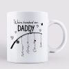 We Hooked The Best Dad Grandpa Caricature Fishing Personalized Mug