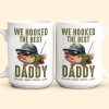 We Hooked The Best Dad, Grandpa, Papa - Personalized Mug