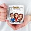 We Love You More Than Brunch And Hugs Combined - Family Personalized Custom Mug - Mother's Day, Gift For Mom, Grandma