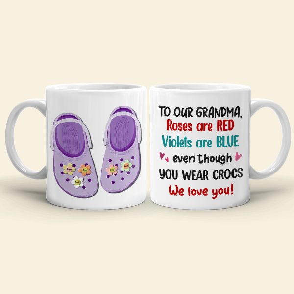 We Love You Personalized Grandma Coffee Mug 05PGTN260723