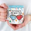 We Make A Tea-rrific Pair - Bestie Personalized Custom 3D Inflated Effect Printed Mug - Christmas Gift For Best Friends, BFF, Sisters
