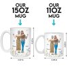 We Never Walk Alone - Family Personalized Custom Mug - Gift For Mom, Daughter