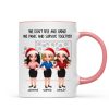 We Panic And Survive Together - Personalized Mug - Funny Gift For Work Besties, Colleagues