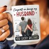 We Put Up With Each Other - Personalized Mug