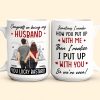 We Put Up With Each Other - Personalized Mug