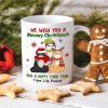 We Wish You a Meowy Christmas And A Happy Purr Year, Personalized Cat Christmas Mug, Christmas Gift