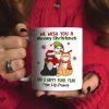 We Wish You a Meowy Christmas And A Happy Purr Year, Personalized Cat Christmas Mug, Christmas Gift