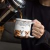 We Would Bite Him In The Nuts - Personalized White Edge-to-Edge Mug